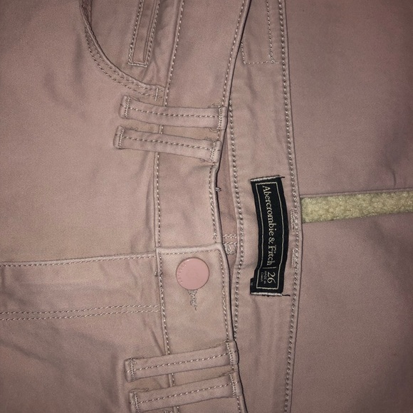 A&F mauve colored jeans - Picture 3 of 5